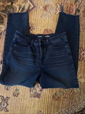 Old Navy Women's Dark Indigo High-Rise Skinny Jeans